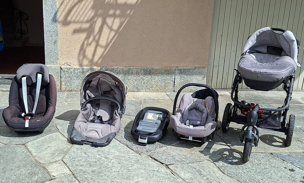 Trio Bébé Confort completo + Base Isofix auto (Gebraucht) in Bironico ...
