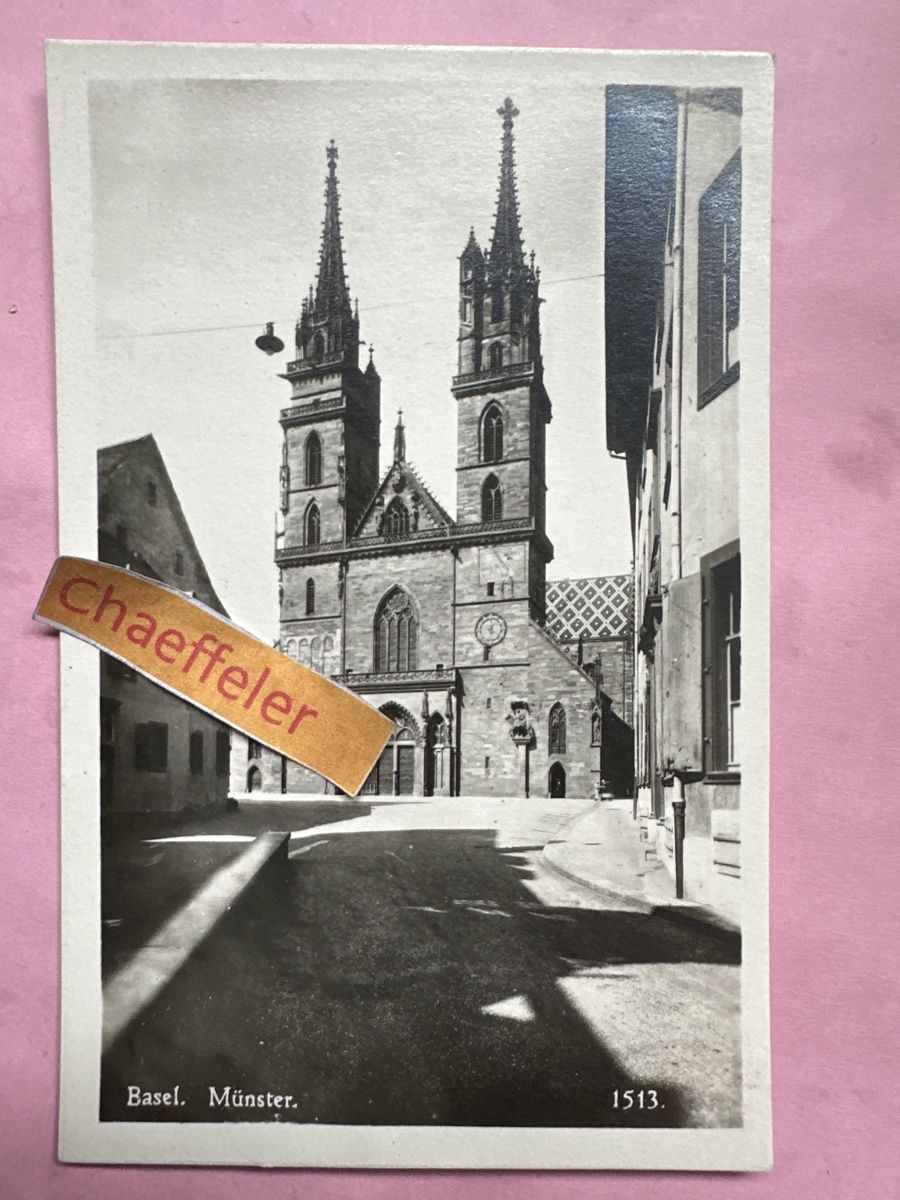 Cartes postales: Basel. Münster. 1513 – D'occasion à Zürich par Chaeffeler
