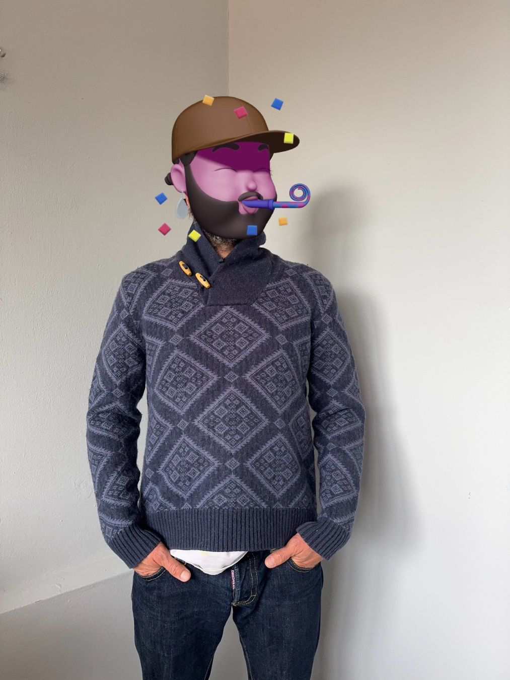 Maglioni & Felpe: Vintage Oxbow wool pullover MEN M – Usato da Neuchâtel venduto da _Easy_to_Find_