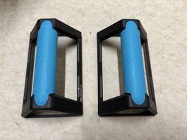 Pushup Bars Blue/Black