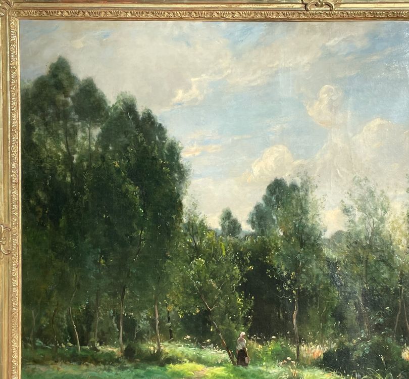 Alexandre Dubuisson (18051870) grosses Gemälde Landschaft Kaufen