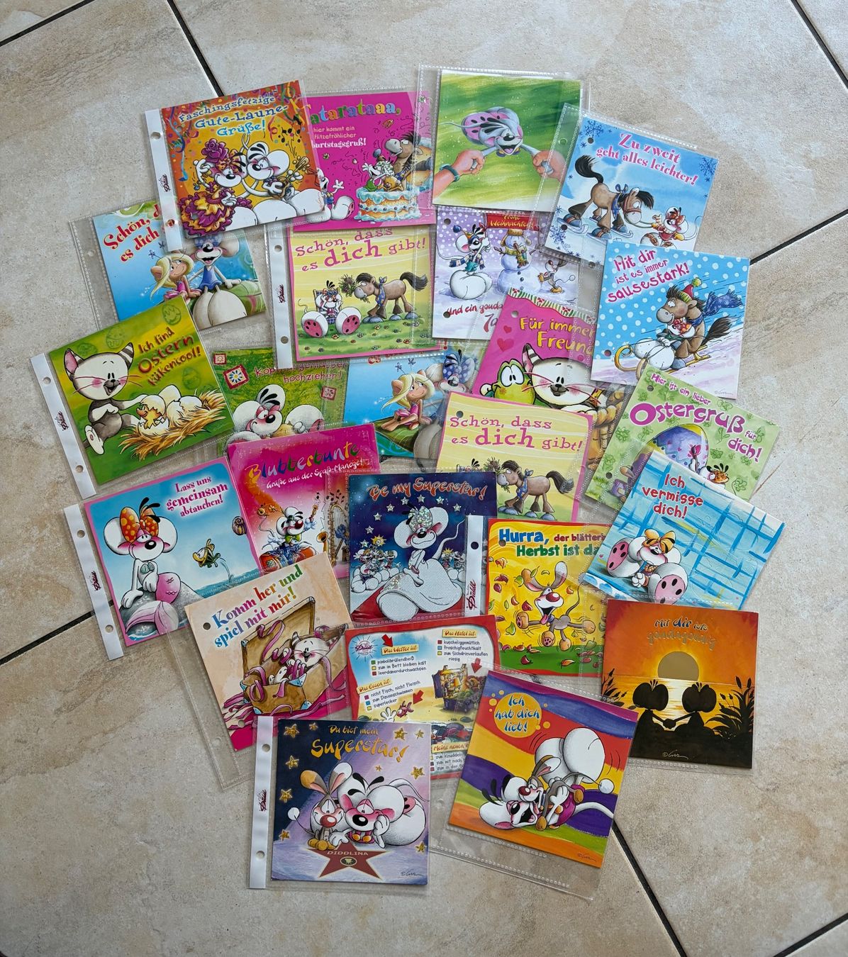 Cartoline postali: Diddle Sammlung Postkarten, Sticker & Briefmarken – Usato da Brüttisellen venduto da Fabiii.st 2