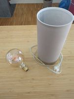 EGLO Nachtischlampe mit Birne