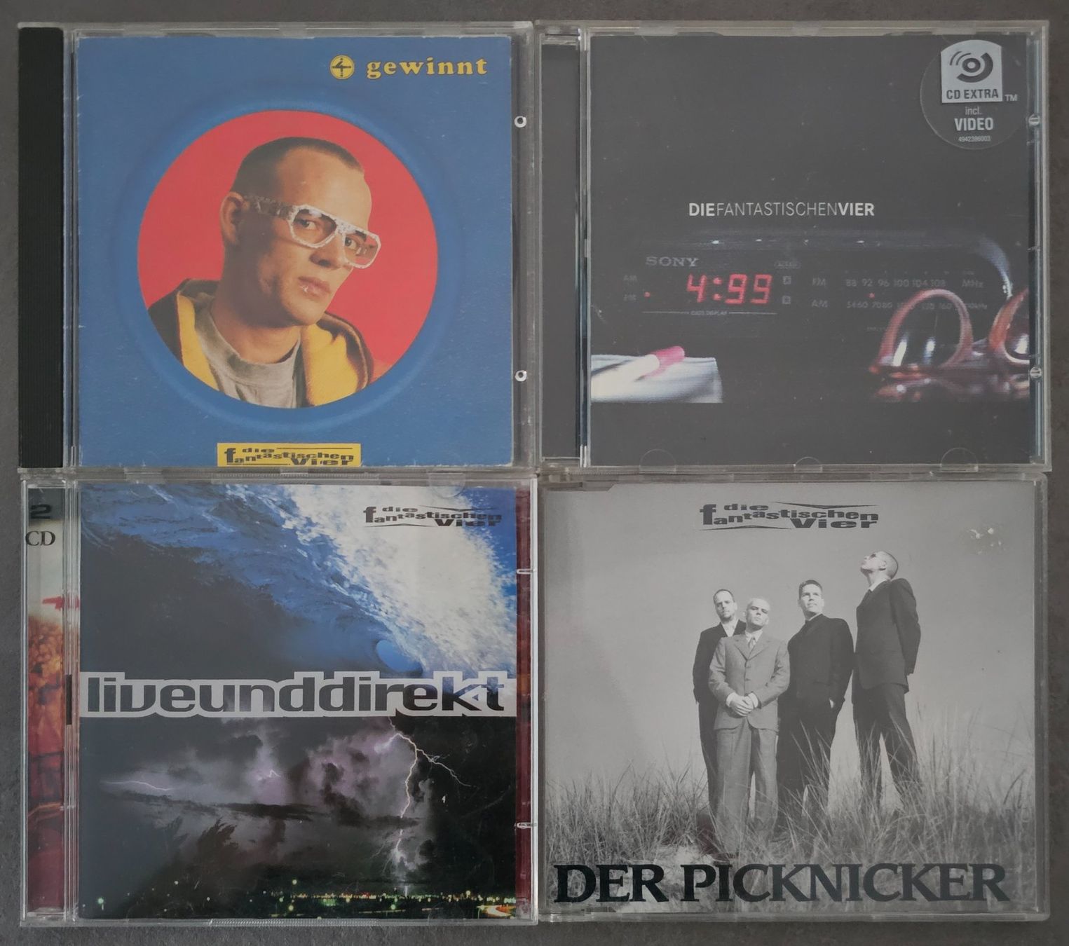 CD: Die Fantastischen Vier CD's – Usato da Unterkulm venduto da Chaplyn2018