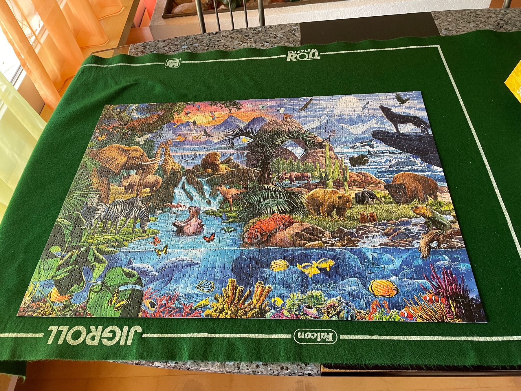 Puzzle: Puzzle WILDE TIERE  1500 Teile – Usato da buch am irchel venduto da Hildoceras 1