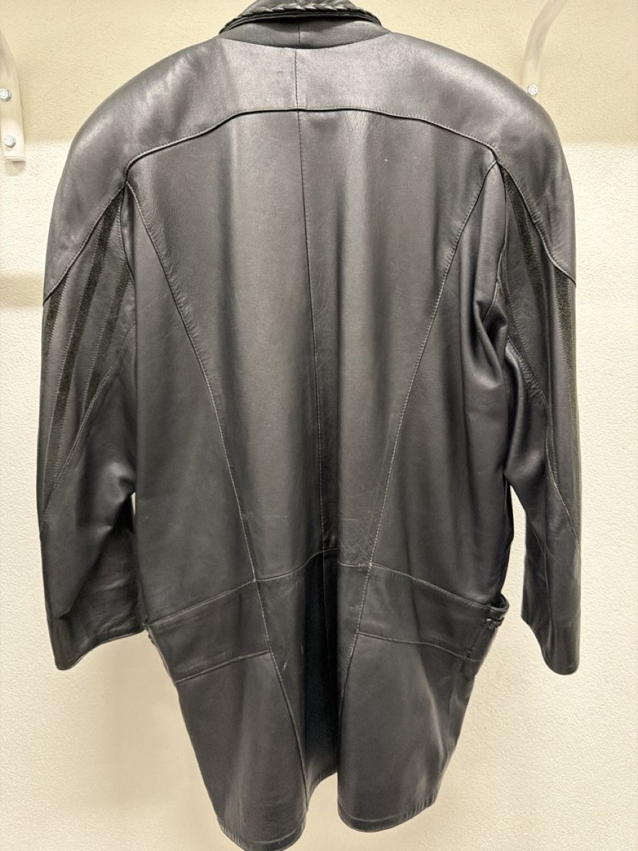 Giacche: Vintage Lederblazer, Gr. L, schwarz  – Usato da Glattbrugg venduto da Vintage94 1