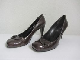 BAGATT - Leder Pumps dunkelbraun 37