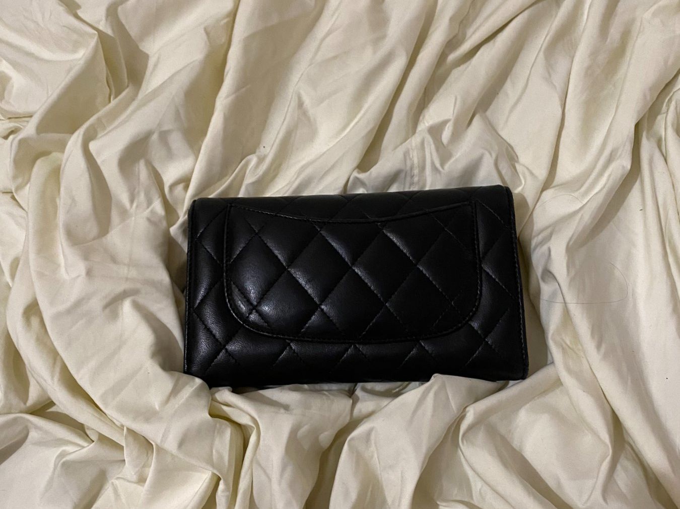 Chanel Portamonete: Chanel Brieftasche schwarz 11x18 cm – Usato da Uitikon Waldegg venduto da uvuhevis75 1