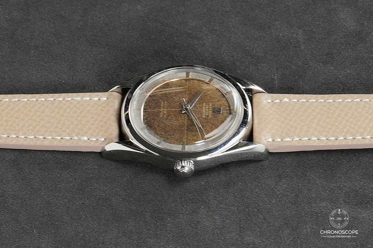 Universal Genève Orologi: Universal Geneve Polerouter Tropical Dial – Usato da Luzern venduto da ChronoScope6004 2