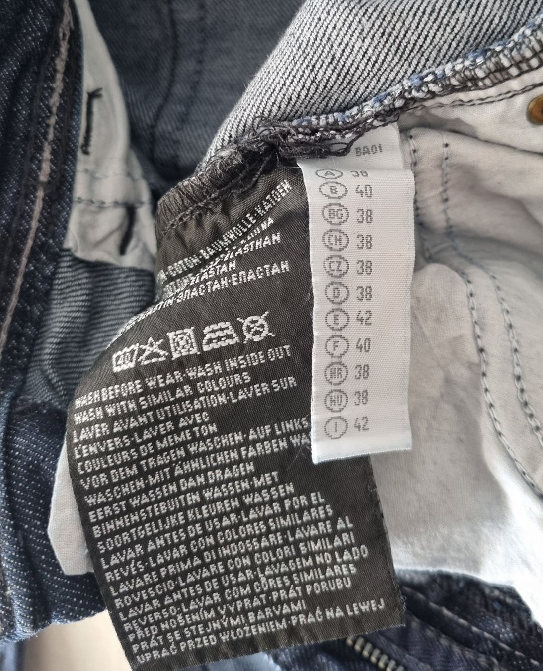 C&A Jeans: Jeanshose "Clockhouse" (Gr. 38) – Usato da Gams venduto da federli29 4
