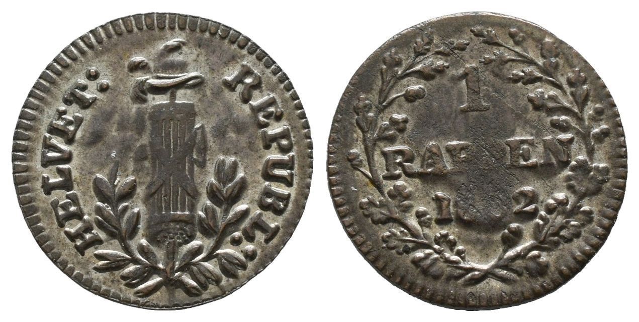 Toutes les monnaies: Rappen 1802  /3893 – D'occasion à Trimbach par Solothurn1