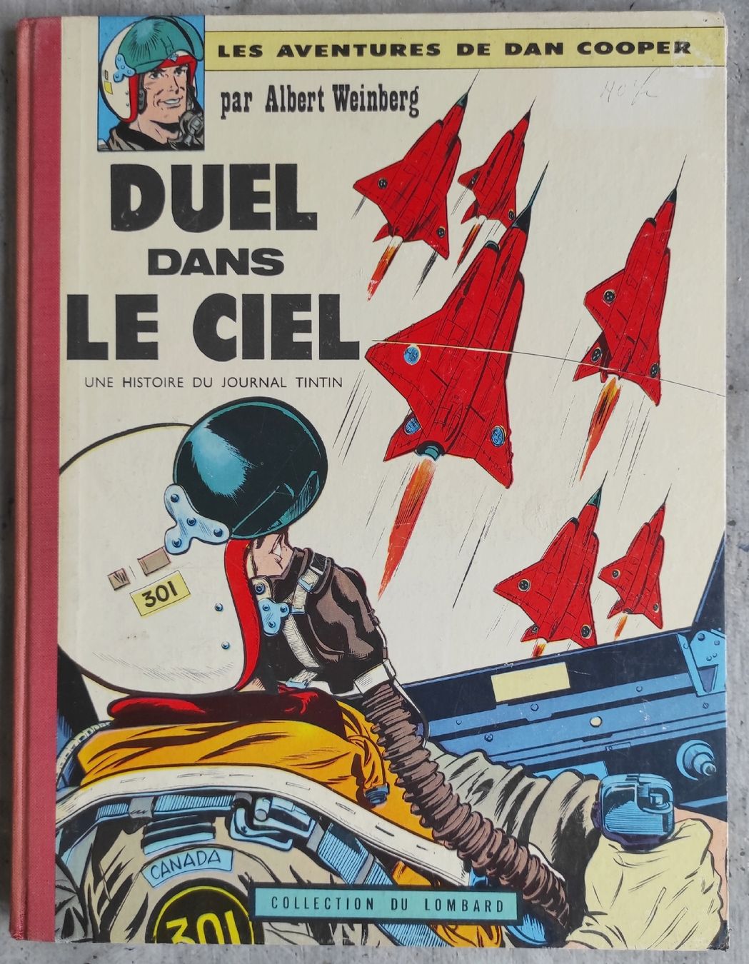 Comics: DAN COOPER 5. Duel dans le Ciel  EO Lombard ***1962*** – Gebraucht aus Biel/Bienne von pijama