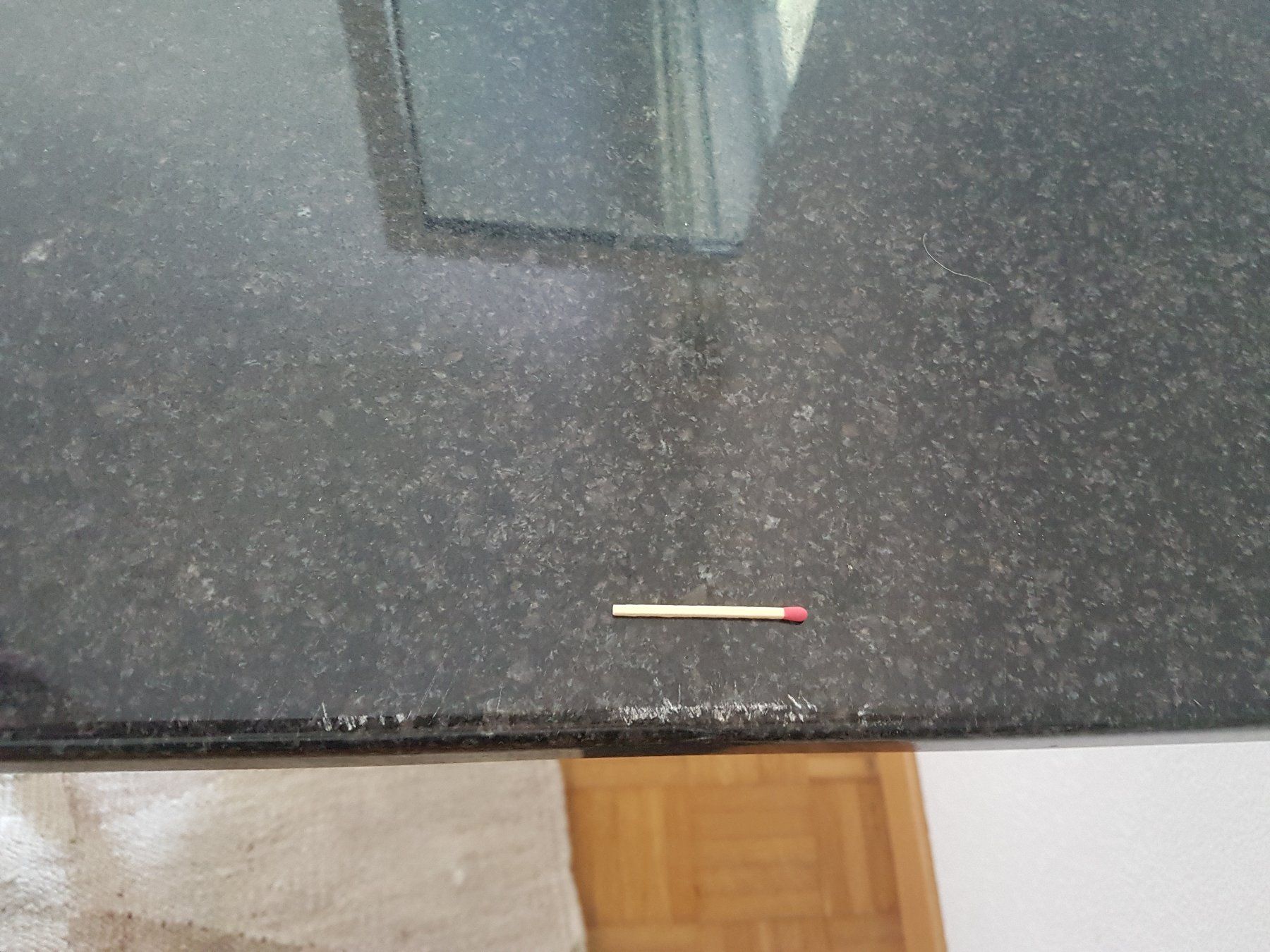 Tavoli: Granittisch 100x70x77 Chromstahlfuss – Usato da Wallisellen venduto da Swissline11 4