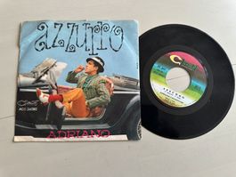 ADRIANO CELENTANO tolle Single Kult Italien Azzurro Top Hit