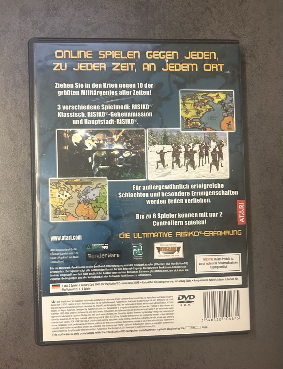 Giochi: Risiko - Die Weltherrschaft PS2 Game – Usato da ulisbach venduto da efbtr 2