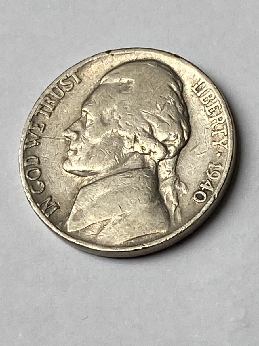 Tutti le monete: 5 cents USA - 1940 – Usato da Payerne venduto da Mike1682