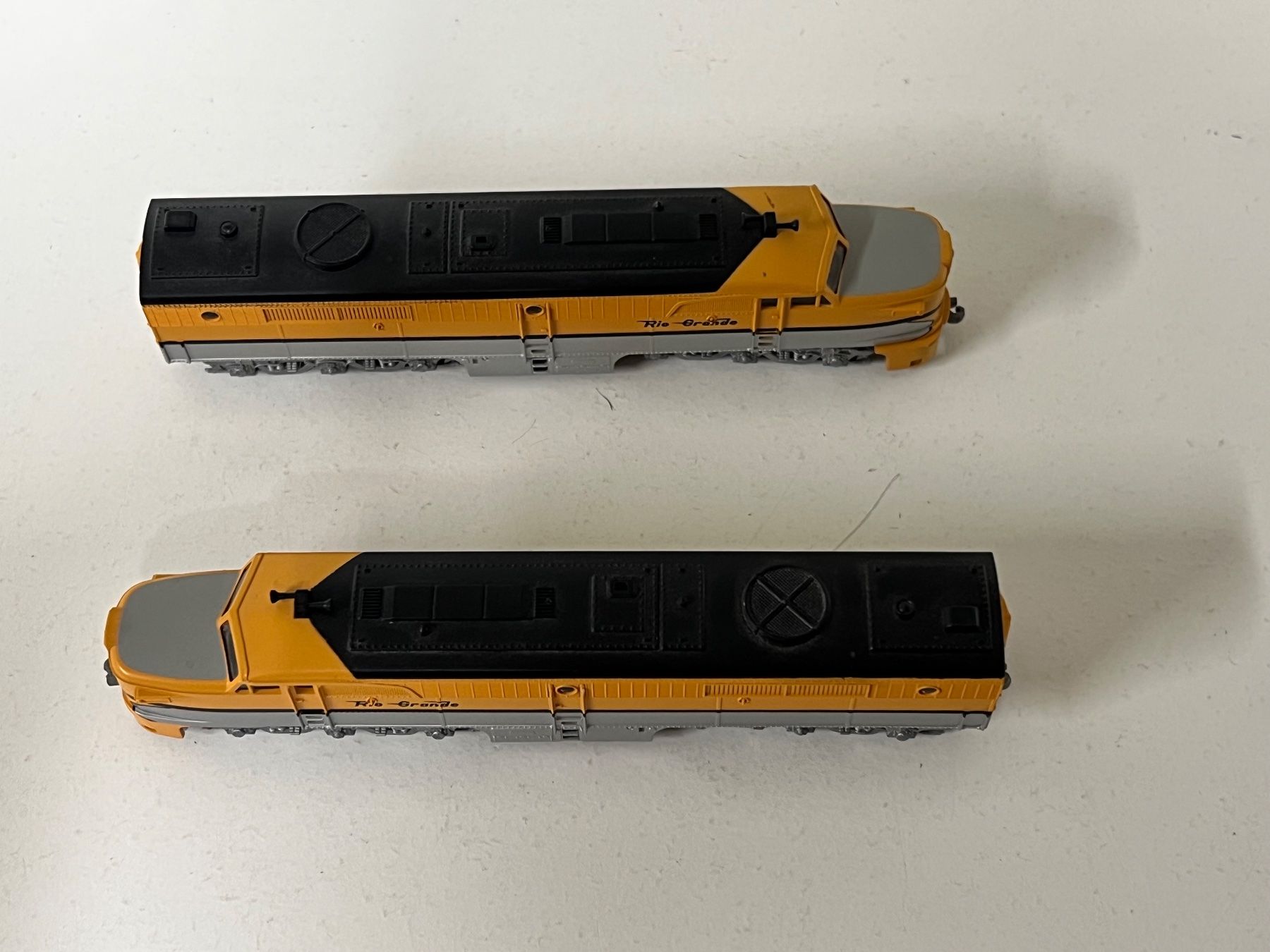 Modellini di ferrovie: Rio Grande  2 Teilig  Spur N Analog DUMMYS – Usato da Geroldswil venduto da TopTrain54 4