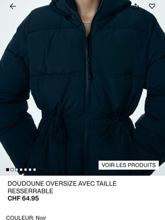 Veste d’hiver chaude  H&M