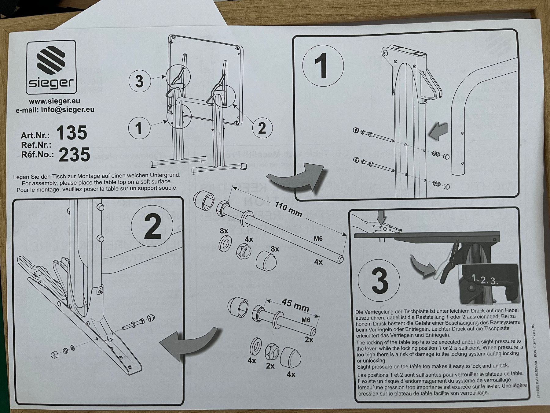 Tische: Garten-/Balkontisch (klappbar) – Gebraucht aus Wetzikon ZH von bit_c69m 4