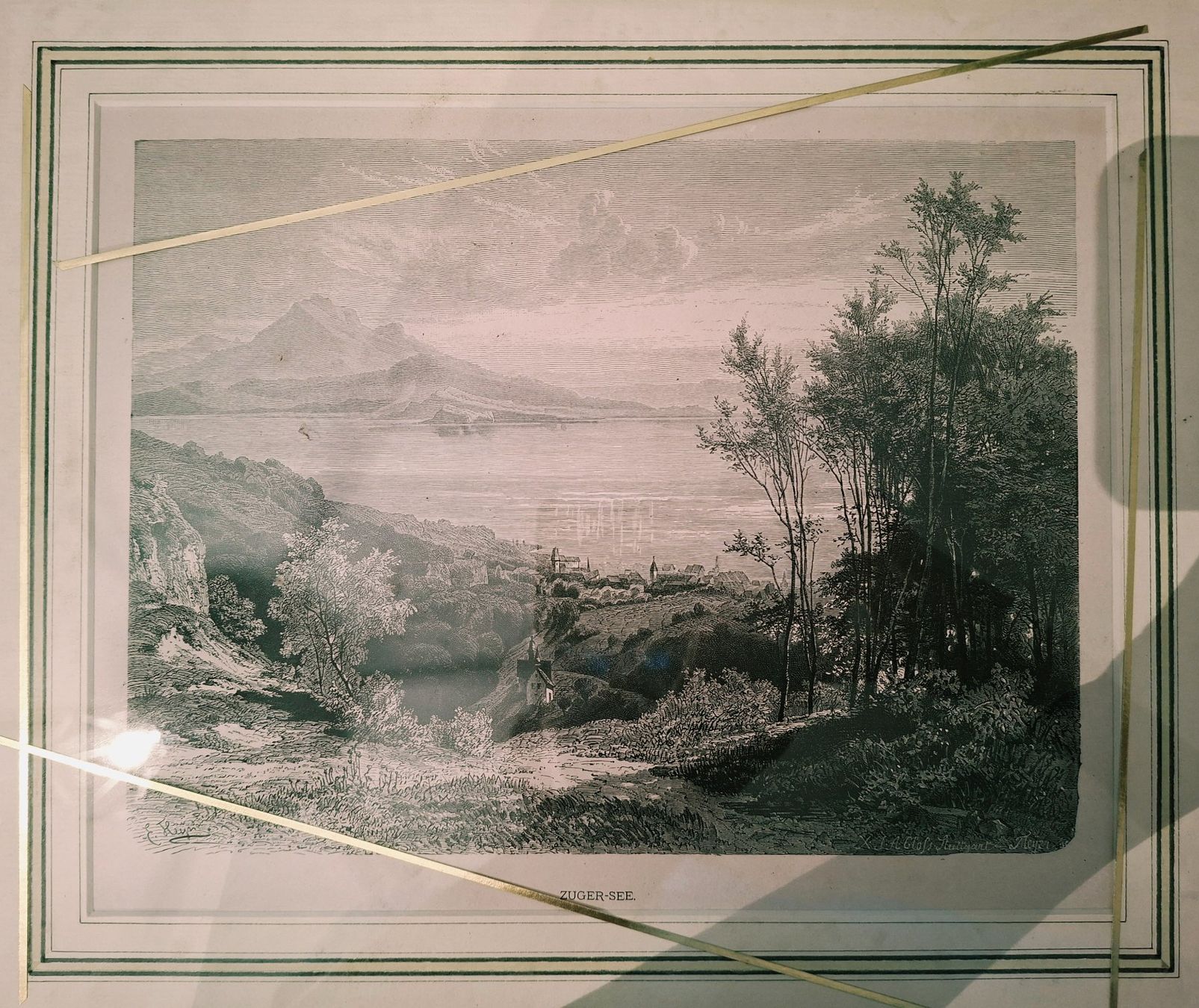 Gravures: Stich vom ZUGER-SEE – D'occasion à Weiningen ZH par nic_5lqm 1