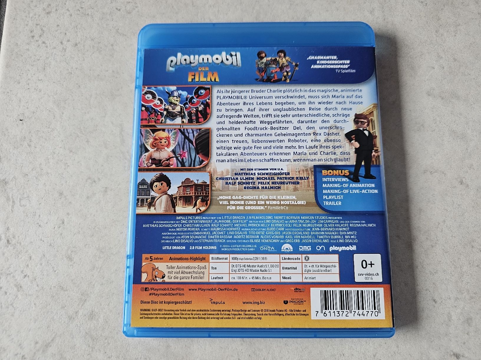 Tutti i DVDs: Playmobil der Film  /  Bluray – Usato da Schneisingen venduto da backstore24 1