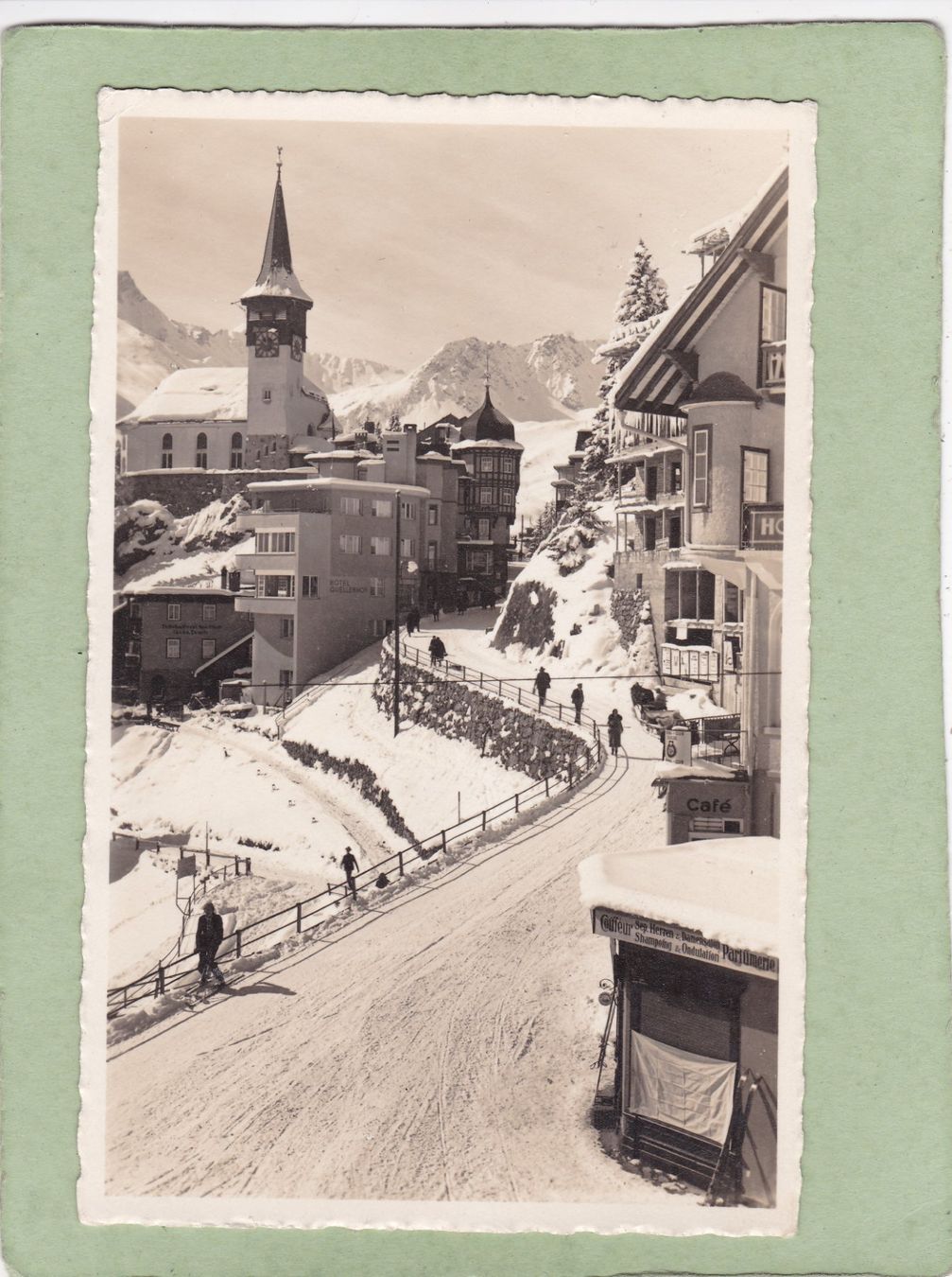 Ansichtskarten: Arosa Hotels im Zentrum – Gebraucht aus Herisau von Lisegrat2008
