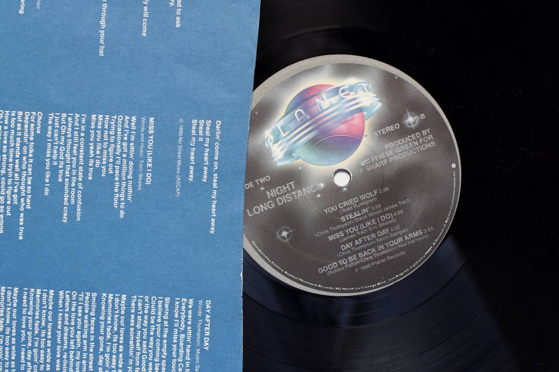 Dischi in vinile: Night - Long Distance – Usato da Belmont-sur-Yverdon venduto da ag97 3