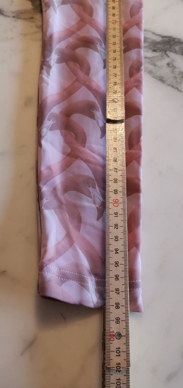 Leggings: Hand printed Leggings, pink_flamingo – Usato da Uerikon venduto da pink_flamingo 3