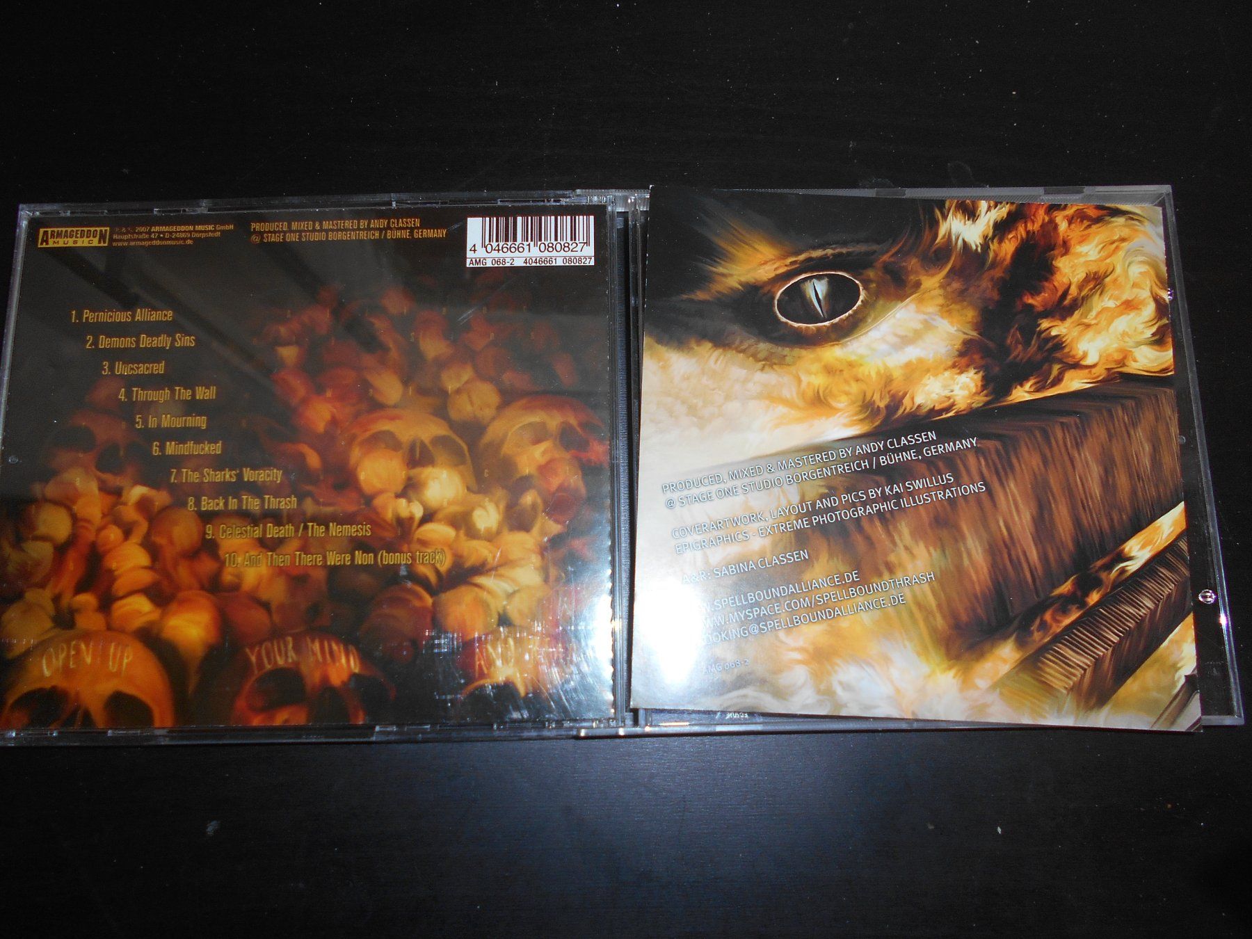 CD: Spellbound – Nemesis 2665 / 2007 – Usato da Aarberg venduto da witchhunter01 1