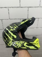 Fullface Helm O'Neal Fury schwarz gelb Grösse S gebraucht