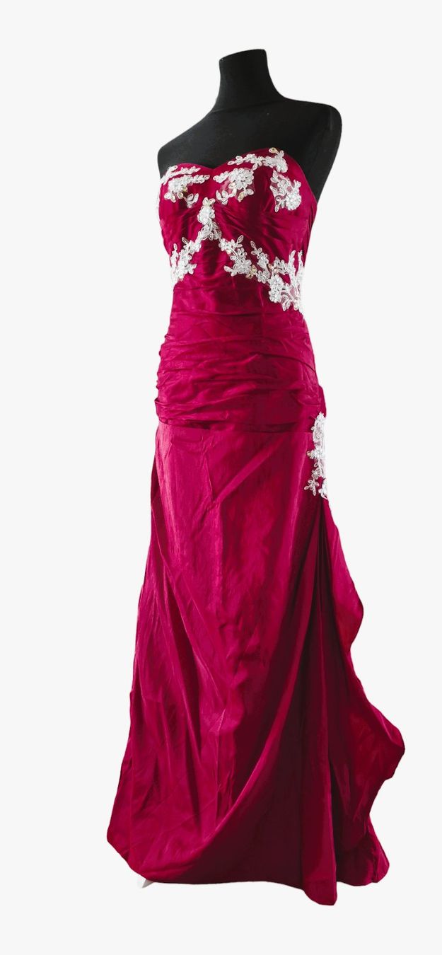 Kleider: Abendkleid mit Stola BORDEAUX Gr. 42 oder BLAU Gr. 40 - Neu! – Neu und originalverpackt aus Turbenthal von sch_s72n 1
