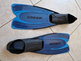 Pinne Cressi Aqua blu da snorkeling taglia 37/38