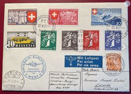 Swissair Europa Rundflug West vom 22. bis 28. Mai 1939