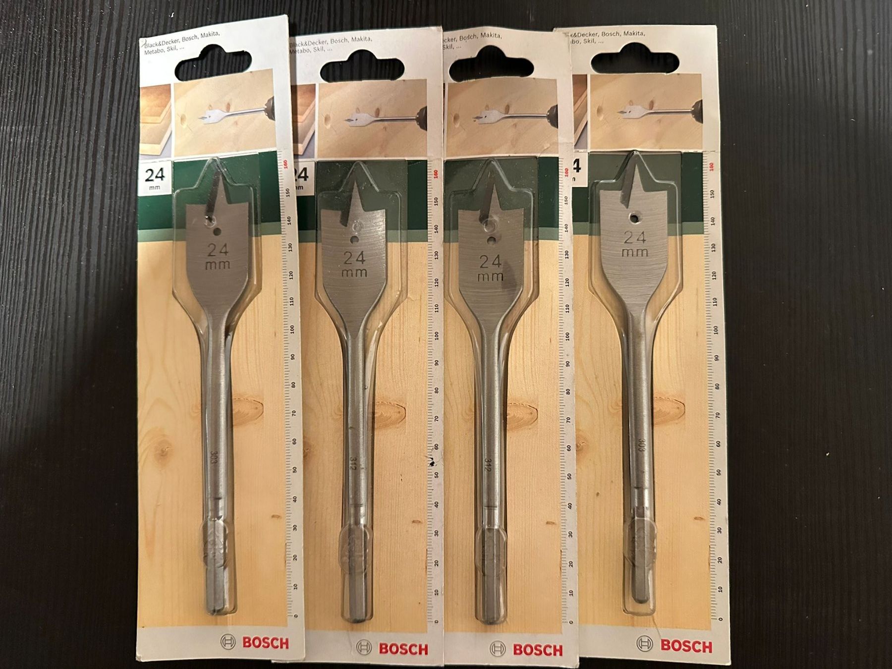 Bosch Tutti gli attrezzi: BOSCH Flachfräsbohrer 24 mm // NEU – Nuovo (secondo la descrizione) da Dübendorf venduto da zue_jz2m