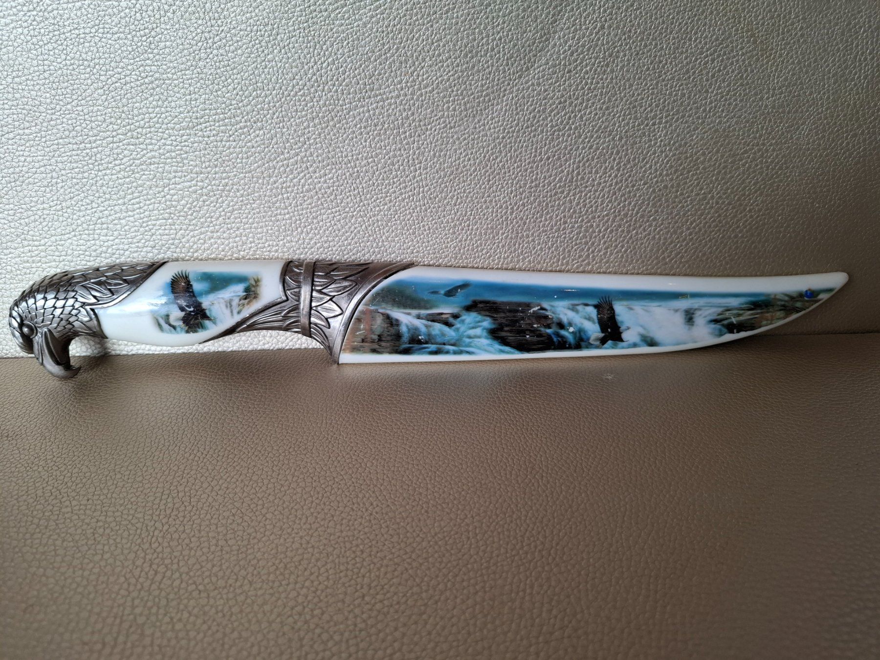 Accessori: Superbe Couteau de Collection - Aigle - 33 cm – Usato da Meinier venduto da Gattuso22 8
