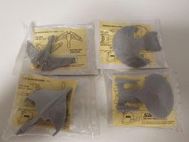 STAR TREK - Mini Ships -Bird of prey /Enterprise /Warbird