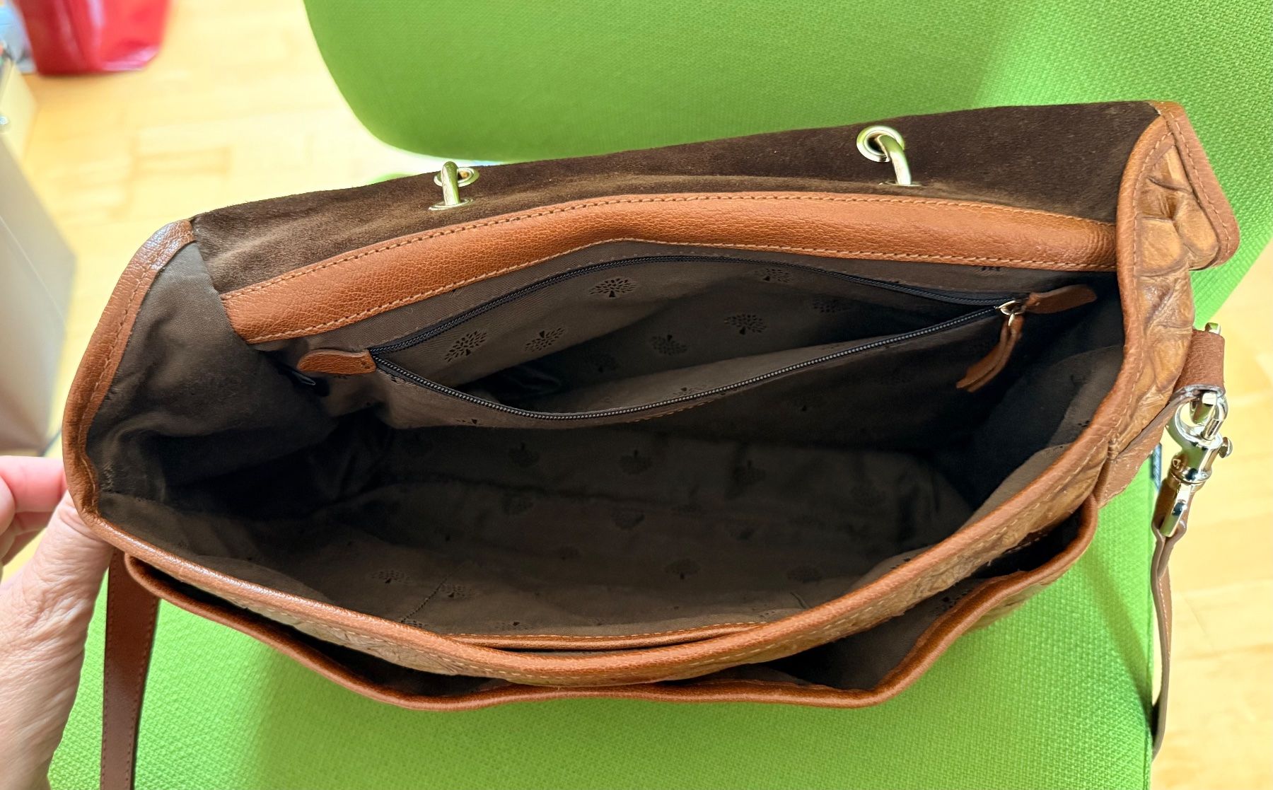 Mulberry Borse: Mulberry Oak Silky Snake Trout Bag – Usato da Frauenfeld venduto da Scleo 8