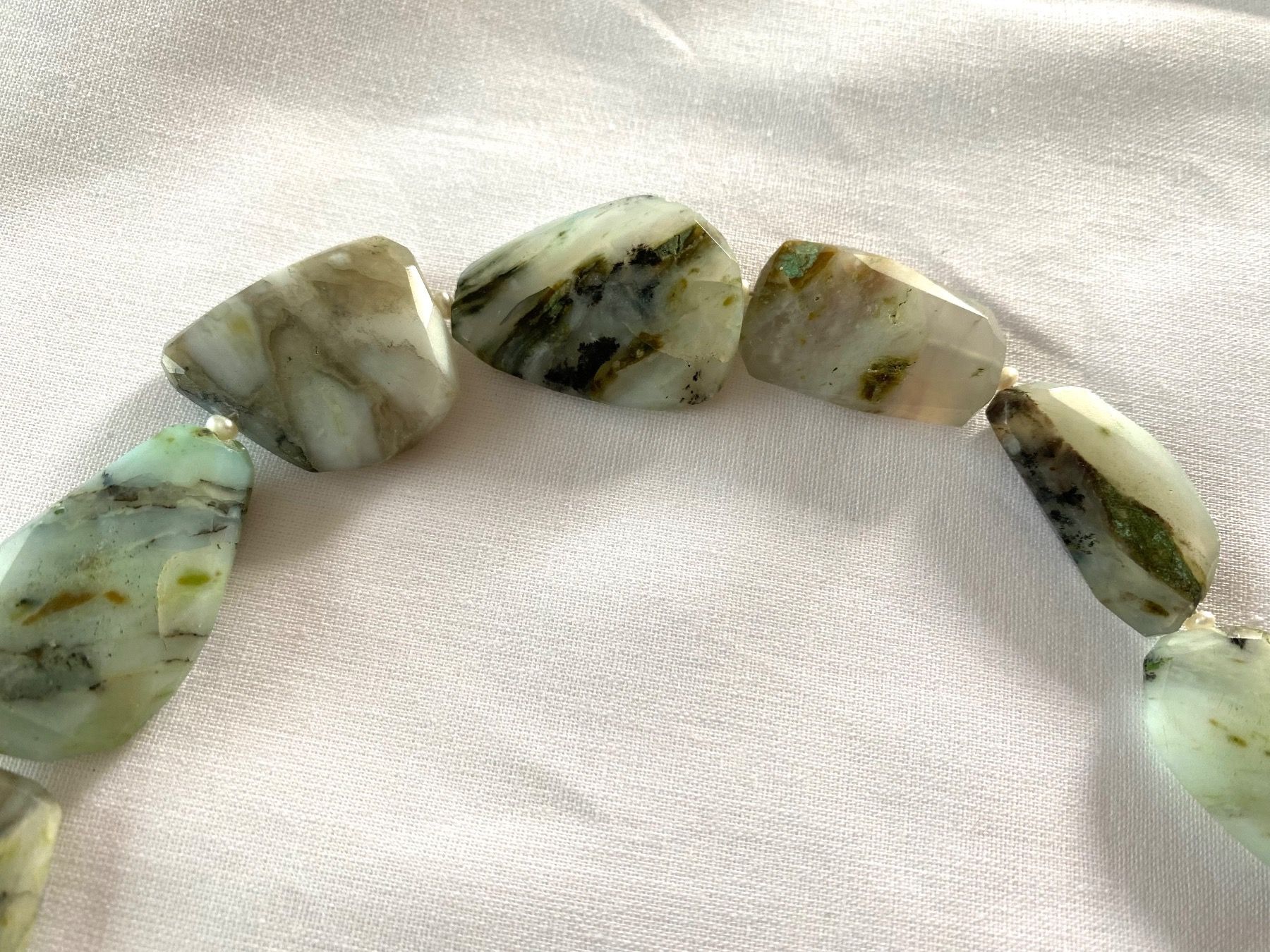 Catenine: Achat Halskette echt Halbedelstein Vintage – Usato da Neerach venduto da VintageBox 7