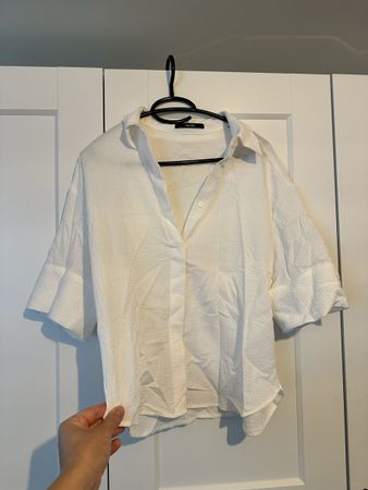 Someday Hemdbluse Weiss Grösse 36 guter Zustand