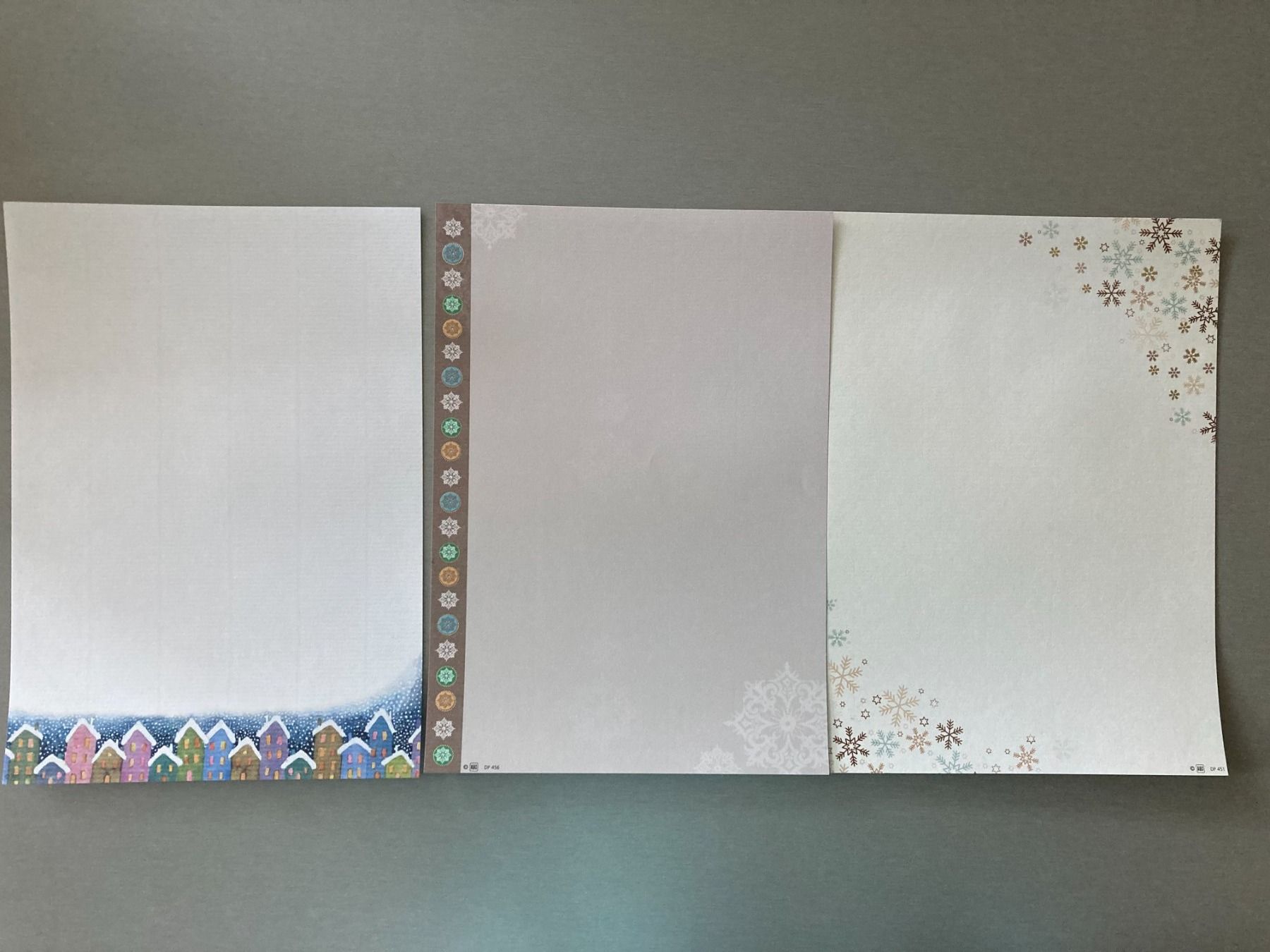 Papiere: Weihnachts Designe Schreibpapier – Gebraucht aus Obfelden von miau68 4