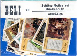 SCHÖNE MOTIVE AUF 25 BRIEFMARKEN - SP22