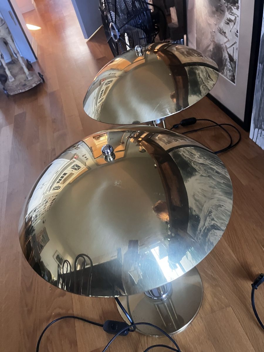 Lampes: Tischlampen Set Messing -Metall – D'occasion à Basel par eclipse012 3