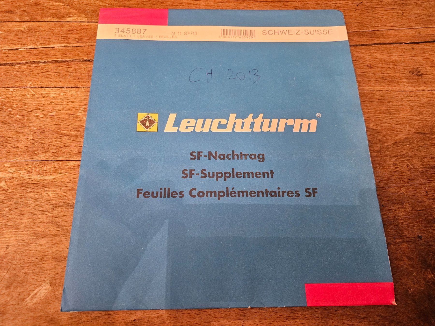 Tutti i francobolli: CH LEUCHTTURM Schweiz SF 2013 – Nuovo e nell'imballaggio originale da Monte Carasso venduto da giave