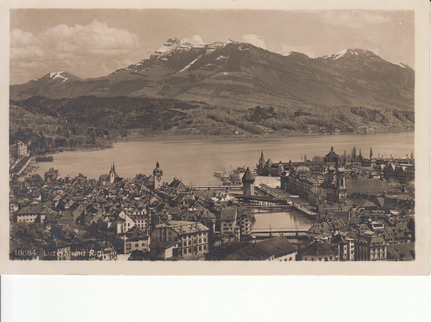 Cartoline postali: Luzern 1930 – Usato da Bürglen TG venduto da StampGraf