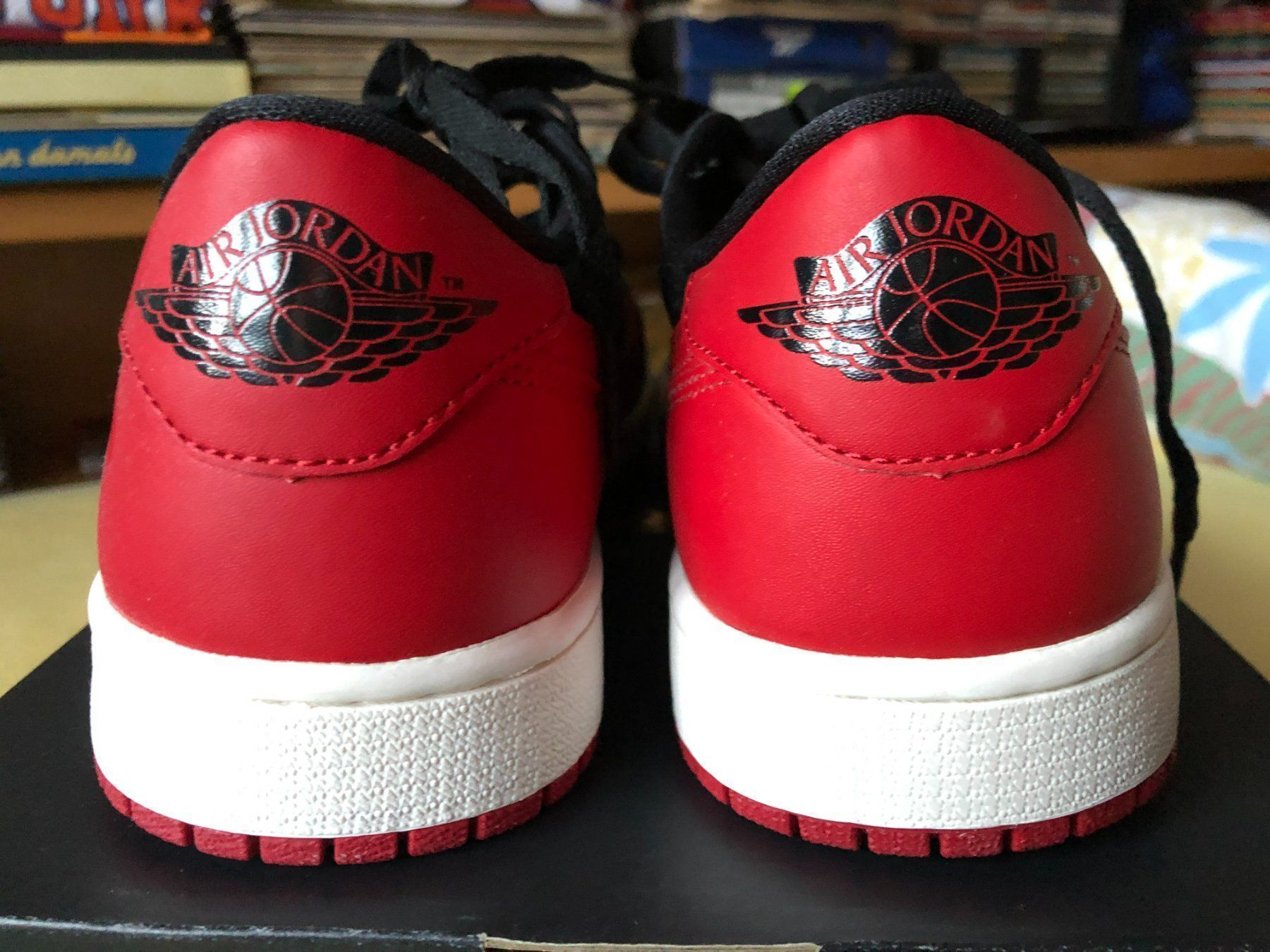 Jordan Scarpe da uomo: Nike Air Jordan 1 Low "BRED" 2015 - EU44 – Usato da St. Moritz venduto da comeflywithme 3