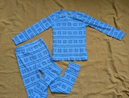 Merino-Pyjama, Grösse 110/116 cm