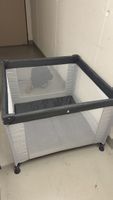 Faltbarer Laufstall Baby Playpen grau bis 14 kg