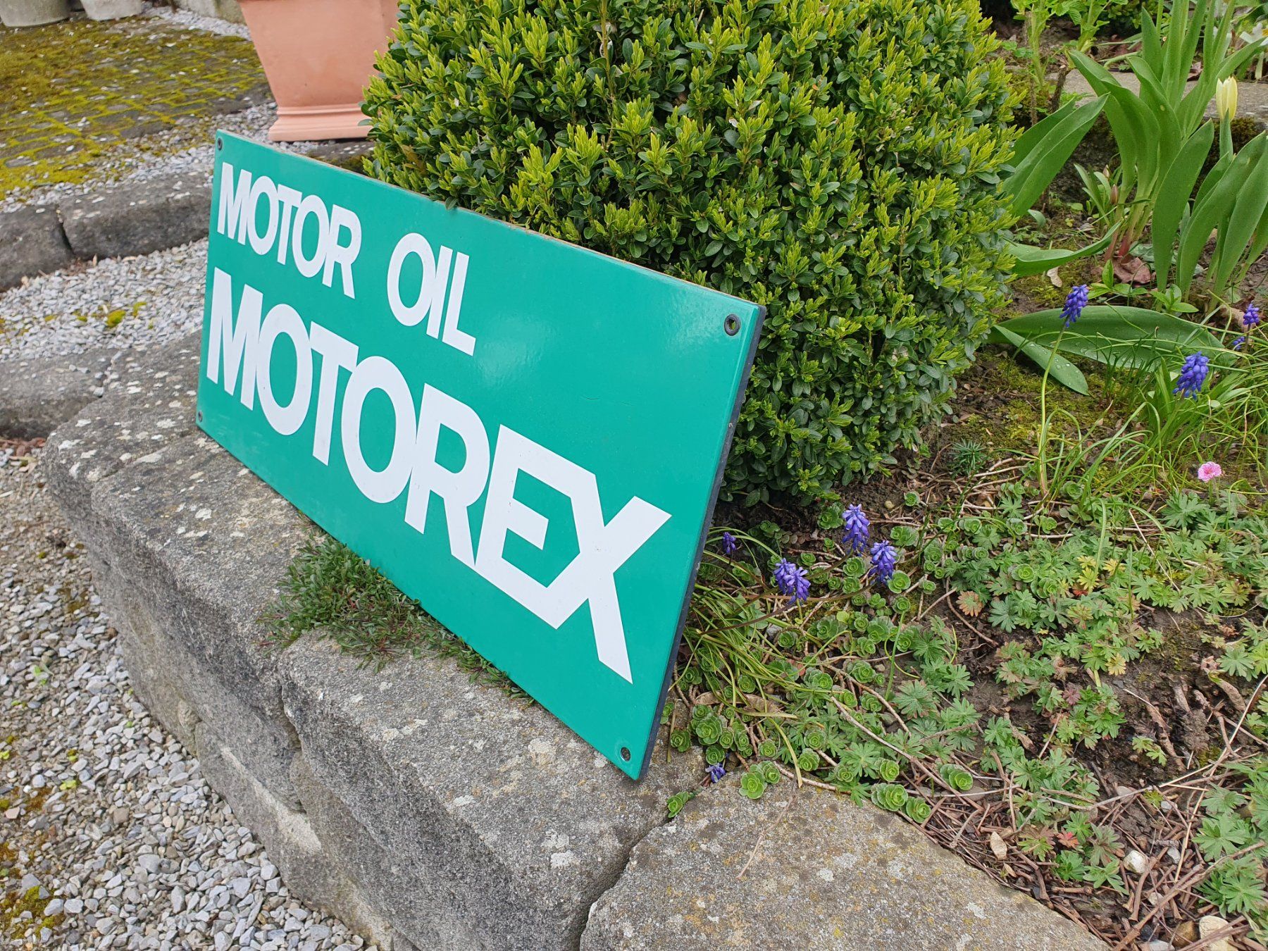 Motorex Insegne: Motorex Motor Oil Email – Usato da Uesslingen venduto da 1Atelier 1