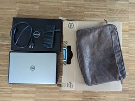 Dell XPS 13 Notebook TOP-Zustand mit Laptop-Ledertasche