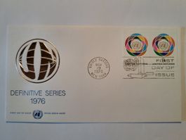 FDC Nations Unies - Definitive Séries 1976